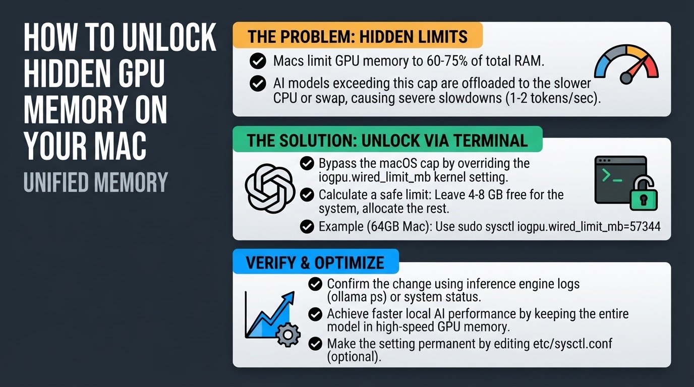 How to Unlock Hidden GPU Memory on Your Mac