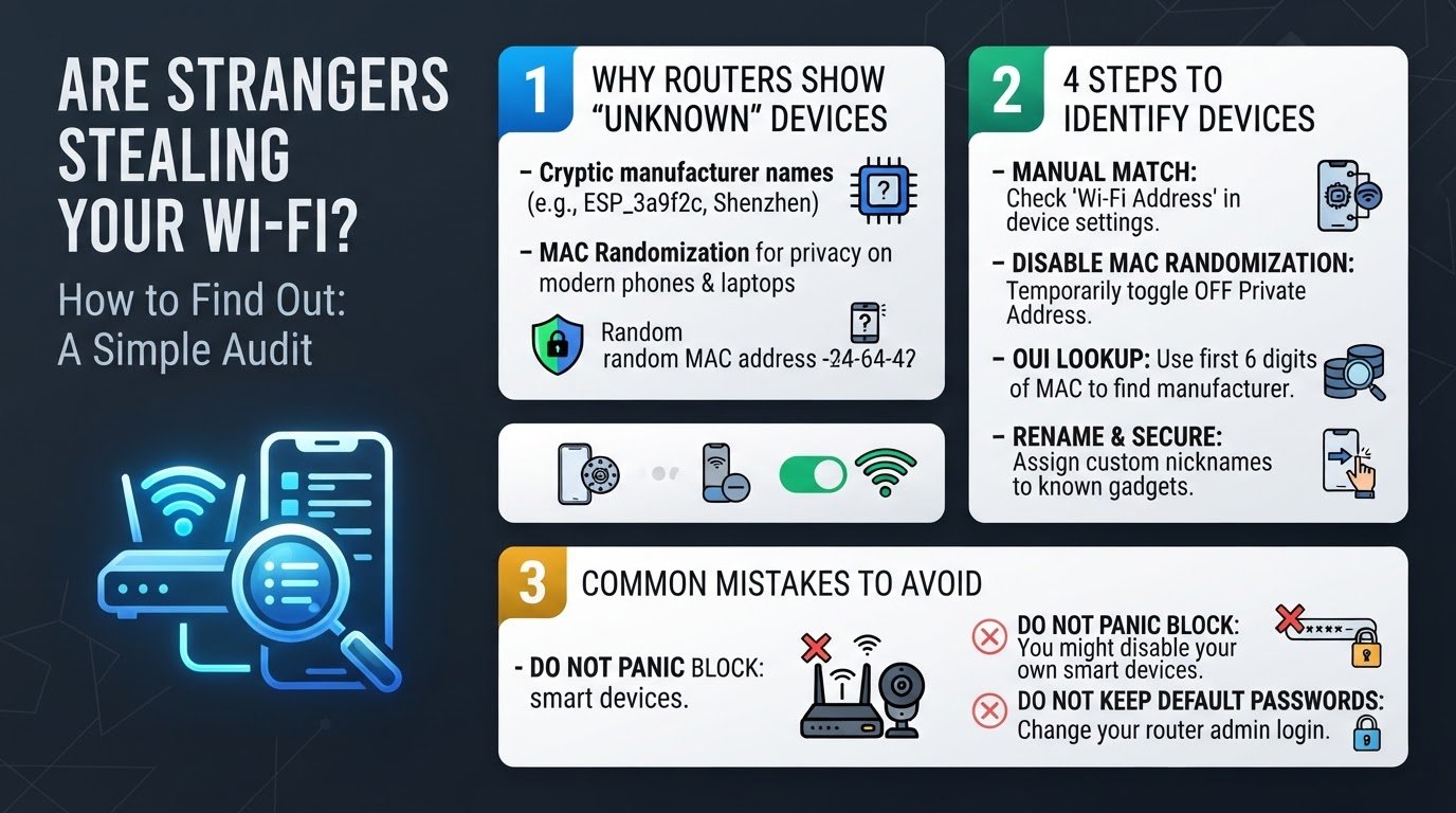 Are Strangers Stealing Your Wi-Fi? How to Find Out