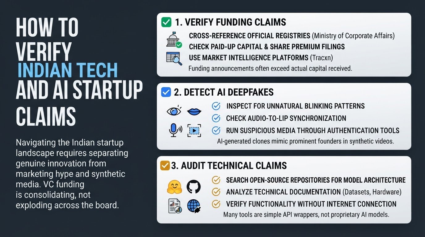 How to Verify Indian Tech and AI Startup Claims