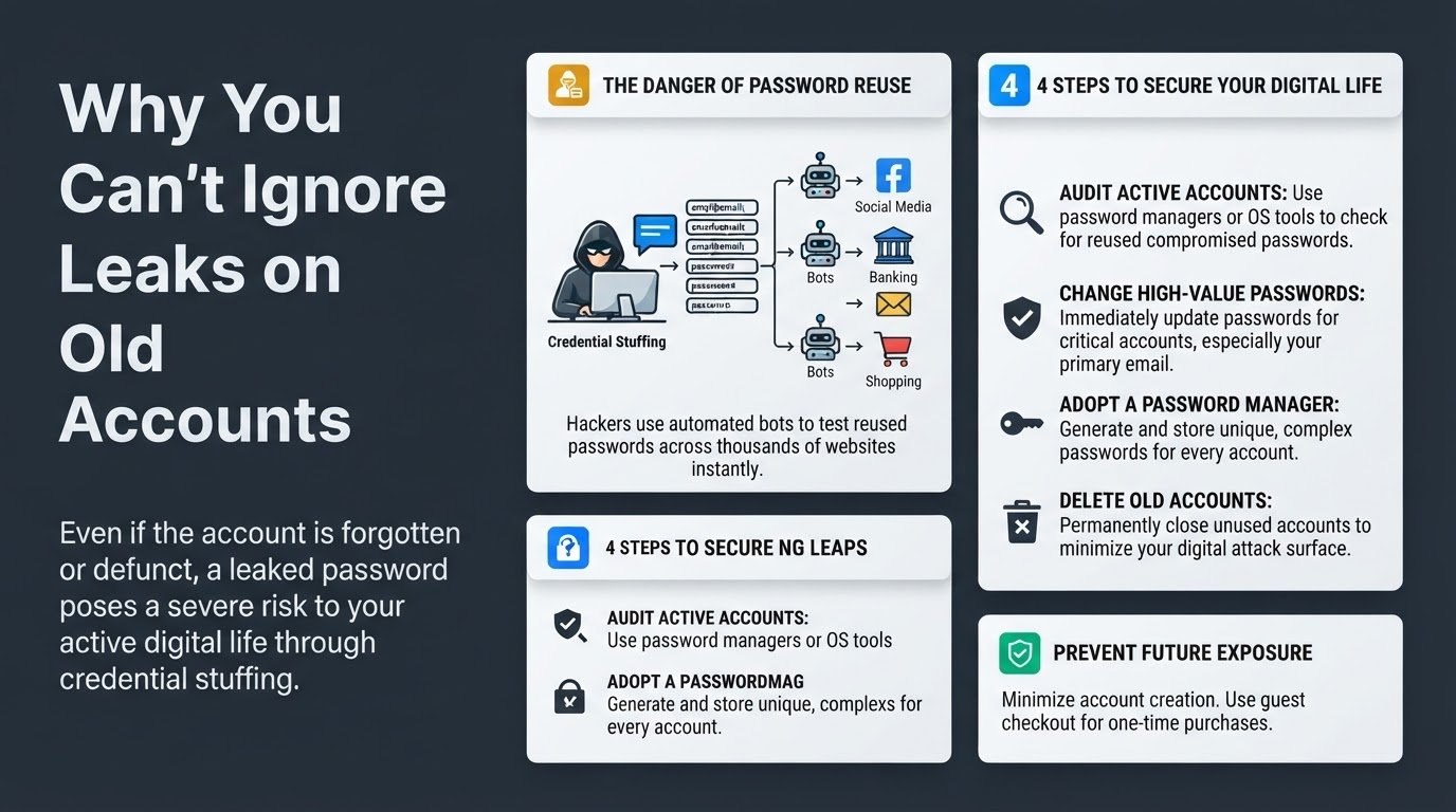Why You Can't Ignore Leaks on Old Accounts
