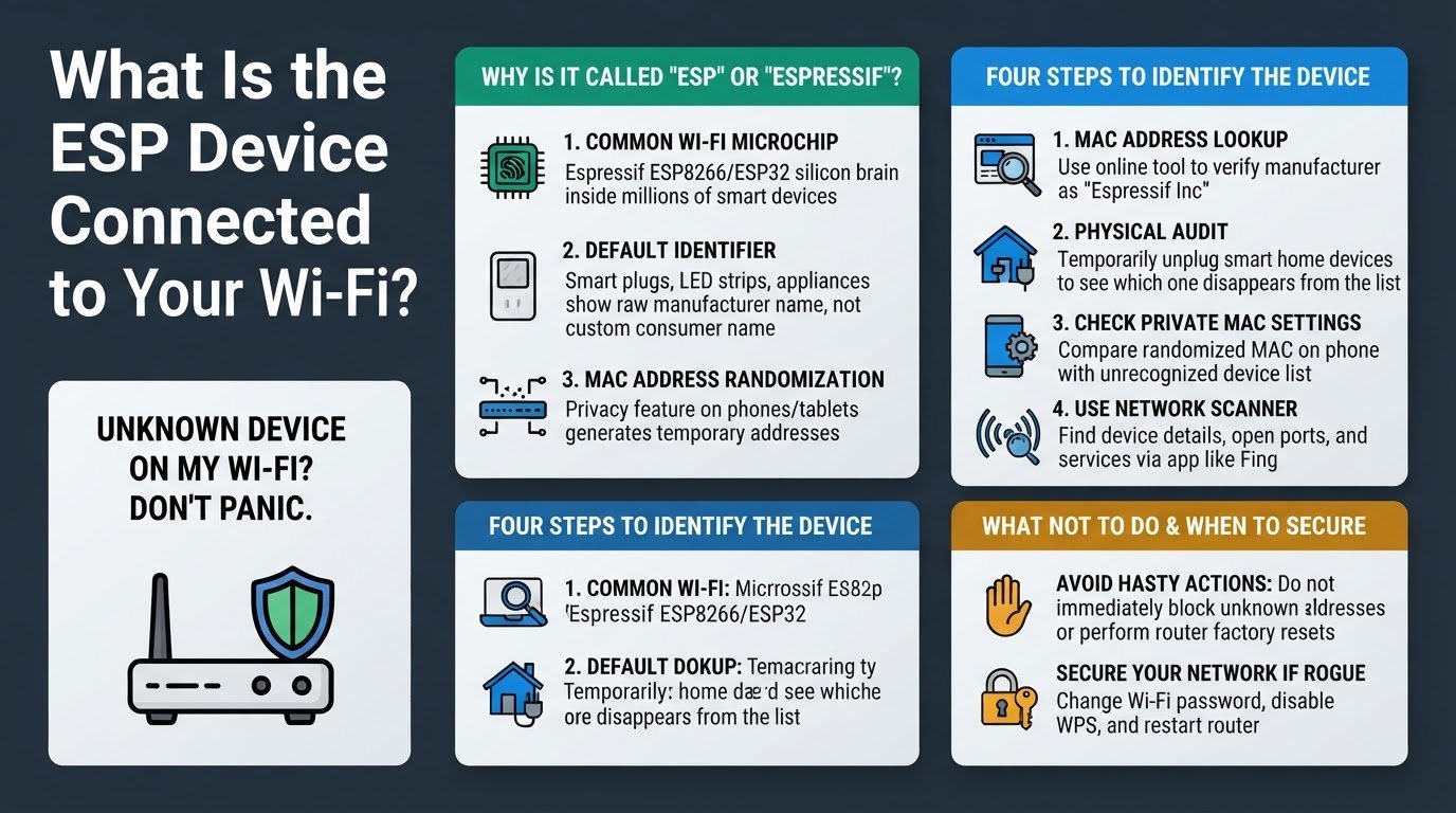 What Is the ESP Device Connected to Your Wi-Fi?