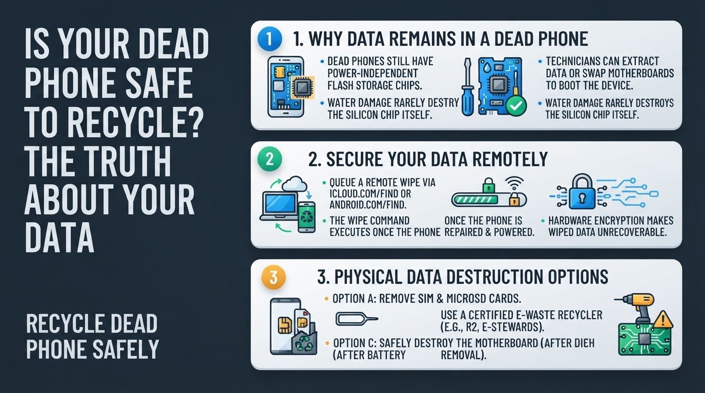 Is Your Dead Phone Safe to Recycle? The Truth About Your Data
